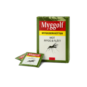 Myggolf myggserviett